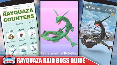 Top Rayquaza Counters Raid Guide To Beat The Not Shiny Dragon