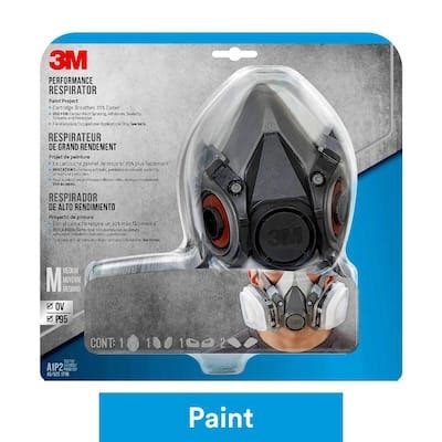 M Ov Ag P Professional Multi Purpose Respirator In Black With Drop