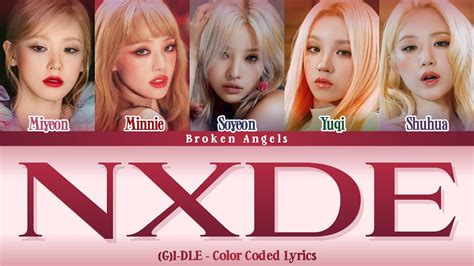 G I Dle Nxde Color Coded Lyrics Sub Han Rom Eng Indo Lirik