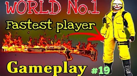 Free Fire World No Fastest Player World No Fastest Player In Free