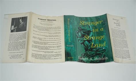 STRANGER IN A STRANGE LAND Signed With Laid In Signature Da Robert