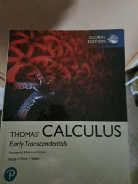 Thomas calculus 14th edition 興趣及遊戲 書本 文具 教科書 Carousell