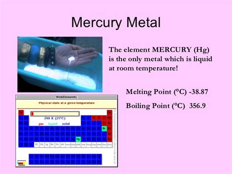 Metals - Physical Properties