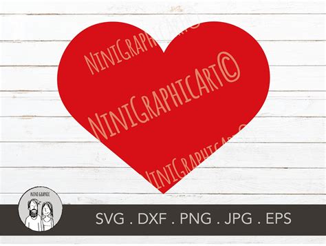 Heart Svg File Heart Vector Heart Cut File Love Svg Etsy Hong Kong