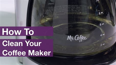 How To Clean Mr Coffee® Coffee Makers Youtube