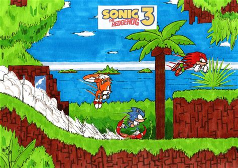 Sonic Retrospective Angel Island Zone By Gigagoku30 On Deviantart