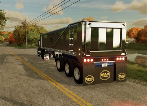 Mac Tri Axle End Dump Trailer V Fs Fs Mod