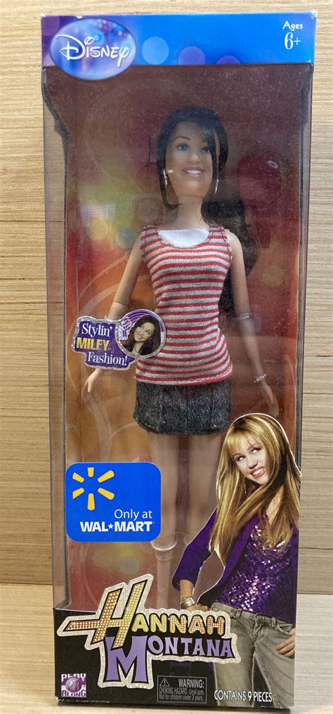 Hannah Montana Play Along Doll Walmart Exclusive 2008 Stylin Miley Fashion Nib Ebay