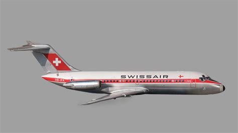 SWISSAIR DC 9 10 AUTHENTIC AIRLINER DECALS