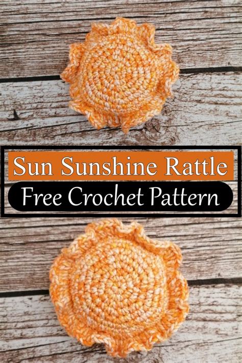 20 Crochet Sun Patterns For Beginners