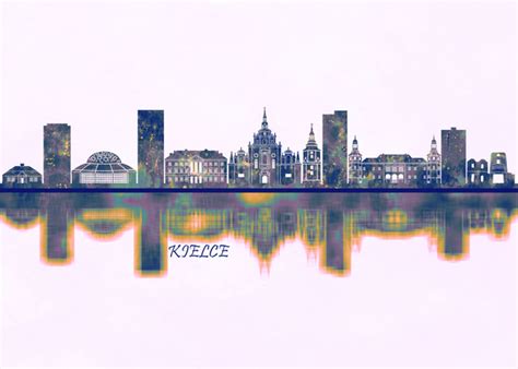 Kielce Skyline By Towseef Dar Wall Art