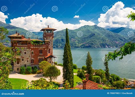 Villa Gaeta Lake Como Stock Images by Megapixl