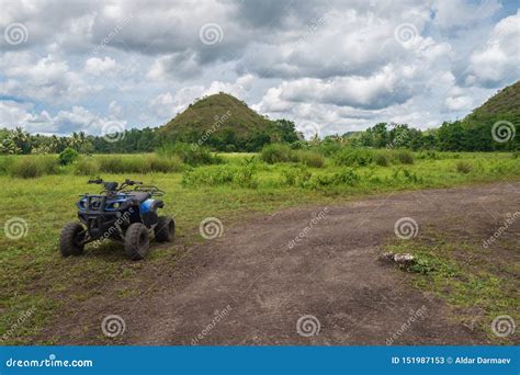 ATV Rental Ride Near Chocolate Hills Editorial Stock Photo - Image of ...