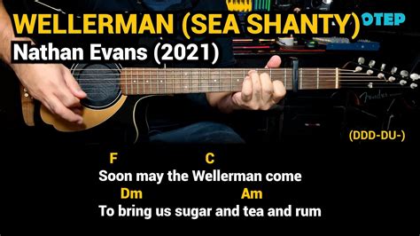 Wellerman Sea Shanty Nathan Evans 2021 Easy Guitar Chords