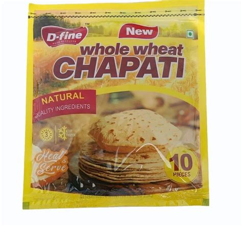 D Fine Whole Wheat Frozen Chapati G At Rs Pack In Bengaluru