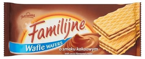 Wafle Familijne Jutrzenka Kakaowe G Allegro Pl