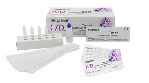 Singclean Ce Self Testing Multi Specification Nasal Antigen Test