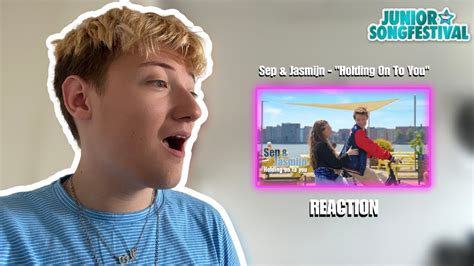 REACTION To Sep Jasmijn Holding On To You OFFICIAL MUSIC VIDEO