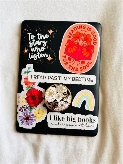 ACOTAR Kindle Stickers Aesthetic Bookish Decals