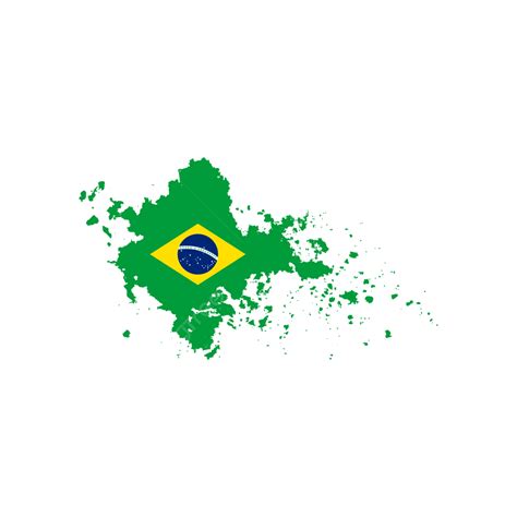 Brazil Flag Vector Design Images Brazil Flag Brush Brazil Png Brush Flag Png Png Image For