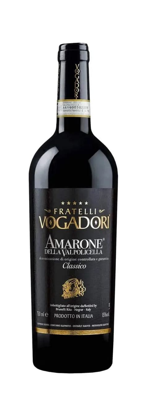 Amarone Della Valpolicella Classico Red Wine Fratelli Vogadori