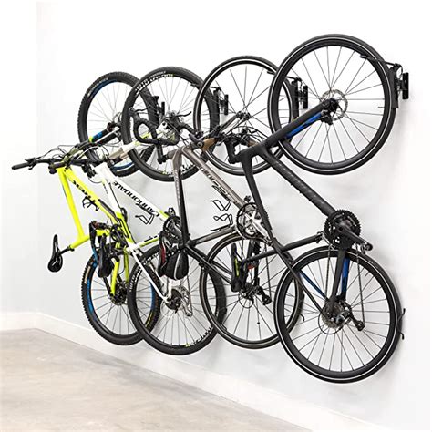 Bike Rack Garage Wall Mount Swivel Bike Rack Wstopper Vertical Bike Hanger Hook