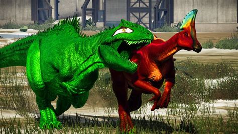 Color Pack Giganotosaurus Tsintaosaurus T Rex V Rex Dinosaurs