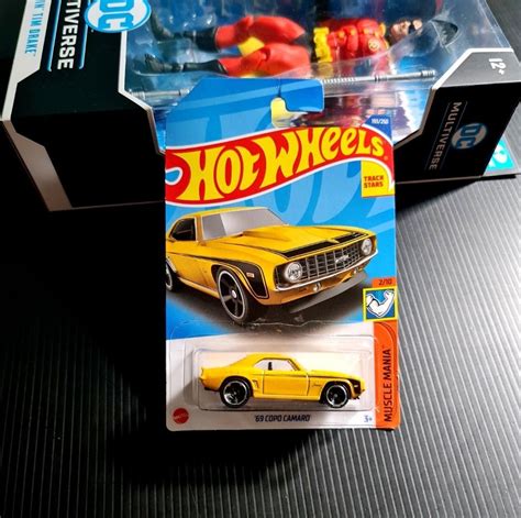 Hot Wheels Track Stars Copo Camaro Hotwheels Muscle Mania Hobbies Toys Toys Games