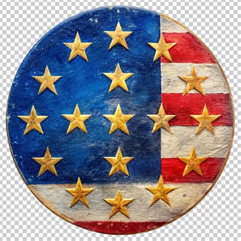 Premium Psd American Flag