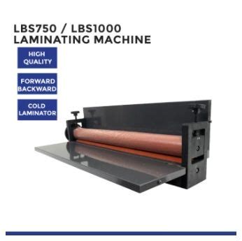 Officom Manual Laminating Machine Roll Heavy Duty LBS750 1000 Cold