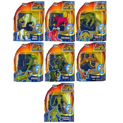 Secret Saturdays Cryptid Figures Wave 2 Case