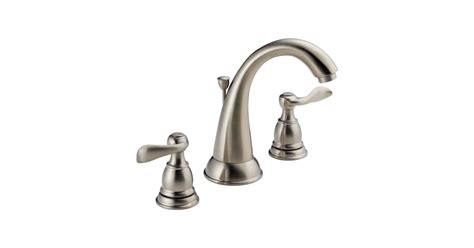 Delta 35996lf Bn Windemere Widespread Bathroom Faucet