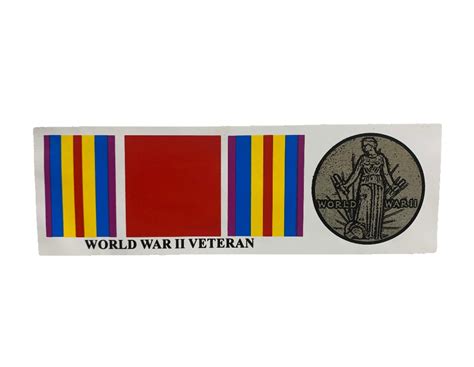 World War Ii Veteran Bumper Sticker Grandpopsarmynavy