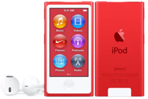 Apple Ipod Nano 7th Gen 16gb Red Apple Tech