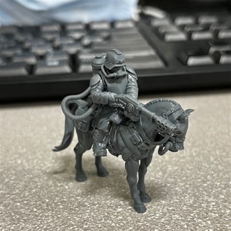 3d Print Of Grimguard Cavalry By Projectloki