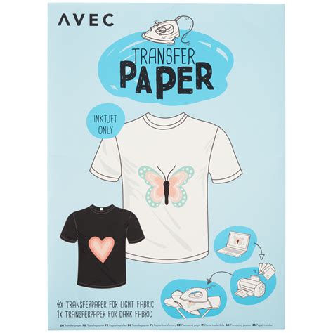 Avec Transferpapier Action