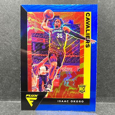 Flux Basketball Blue Prizm Isaac Okoro Rc Ebay