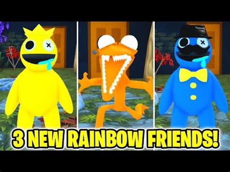 How To Get ALL 3 NEW RAINBOW FRIENDS MORPHS In Find The Rainbow Friends