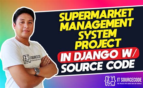 Supermarket Management System Project In Django With Source Code