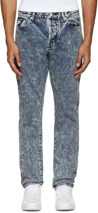 Han Kjobenhavn Blue Acid Wash Jeans Acid Wash Jeans Washed Jeans