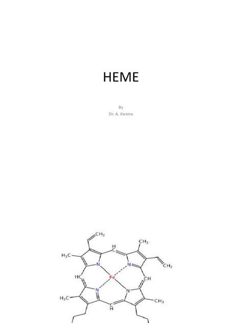 heme  cell biology biochemistry