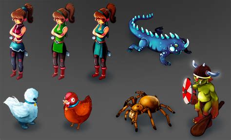 Isometric Character Design By Edenlast7 On Deviantart