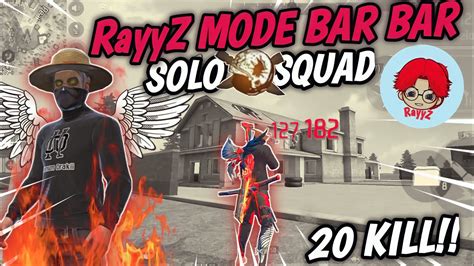 Solo Vs Squad Bar Bar No Rem Auto Panen Kill Sampe Youtube