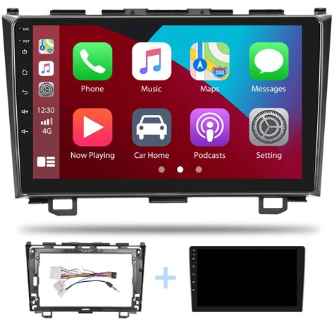 Buy 9 Inch Apple Carplay Car Stereo For Honda CRV 2007 2011 Double Din