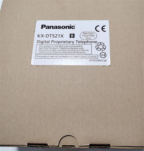 Panasonic Kx Dt X B Digital Proprietary Telephone Set Black Color