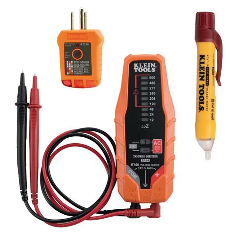 Reviews For Klein Tools Piece Ac Dc Voltage Tester V Volt Ac