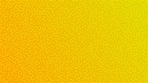 Yellow Turing reaction gradient background. Abstract diffusion pattern ...