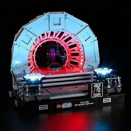 YEABRICKS LED Licht für Lego 75352 Star Wars Thronsaal des Imperators