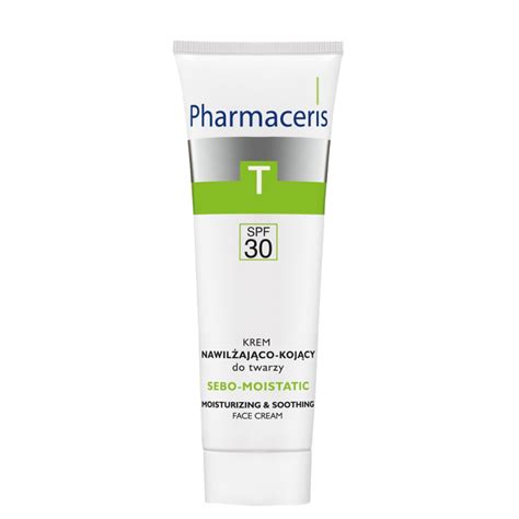 PHARMACERIS T SEBO MOISTATIC Krem nawilżająco kojący SPF 30 50 ml