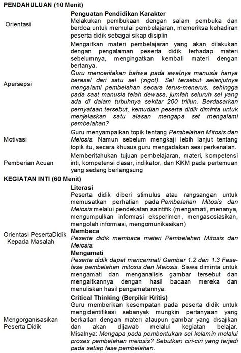 Menyusun Rencana Pelaksanaan Pembelajaran Rpp 1 Lembar Begini Caranya Warta Pendidikan